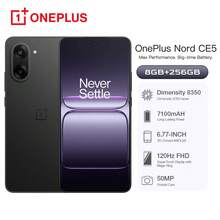 Nord CE5 5G Smartphone 8GB+256GB,6.77-Inch Screen, 50MP Rear Camera,Massive 7100mAh Battery,MediaTek Dimensity 8350 Apex,Powered By OnePlus AI