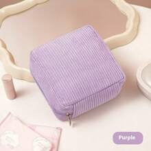 Sanitary Pad Storage Bag, Portable Feminine Hygiene Pouch For Girls, Students, Period Supplies