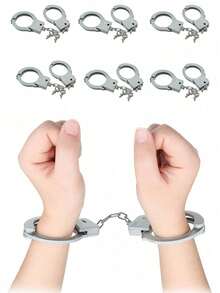 1pc Plastic Handcuffs, Less Than 5cm Inner Diameter - Multicolor - View 3