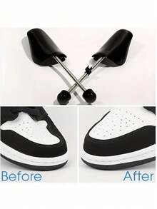 2 件全新塑料弹簧鞋撑，男女通用塑料鞋撑，抗皱鞋撑