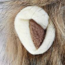 New Cute Funny Pets Clothes Cap Cute Cat Wig Lion Mane Costume Cosplay Kitten Dog Hat With Ears Fancy Party Supplies