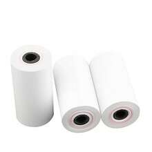 30 rollos/24 rollos/10 rollos/ 8 rollos, Papel de impresión térmica Papel de caja registradora térmica Rollos de papel térmico para POS y cajas registradoras Tamaños múltiples disponibles Ideal para imprimir tickets y recibos en el sector minorista - 57 x 35 mm - Ver 4