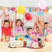 Custom White Organza Gift Bags, Food Bags, Gift Packaging, Holiday Presents, Minimalist & Elegant Design - Multicolor - View 8