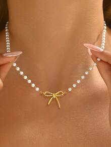 2pcs Seashell Necklace Set For Women 14K Gold Plated Adjustable Layered Starfish Seashell Faux Pearl Pendant Charm Necklace,Stacking Jewelry For Summer Beach Holiday,Summer Jewelry ,Everyday Wear,Birthday Gift,Friendship Gift