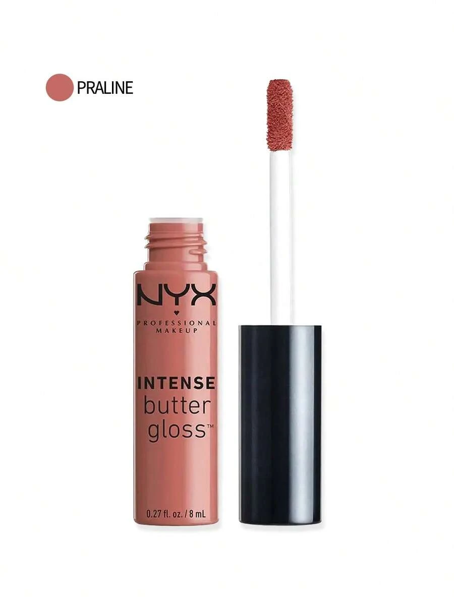 NYX 黄油唇彩 16 果仁糖 0.27 盎司/8 毫升 彩妆唇彩 唇彩 浓郁中性色调 丝滑质地 高光泽保湿配方 适合任何肤色 女朋友 妻子 母亲 朋友 生日 毕业派对 旅行 露营 户外 学校 校园旅行 节日 周年纪念 秋季 秋季 万圣节 秋季造型 - 16 Praline - 查看 1