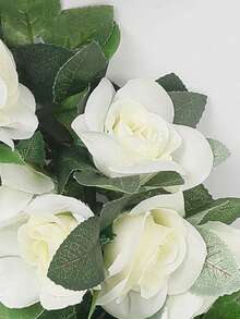 2/1pc, 200cm/78.74in, Silk Rose Vine Wreath, Artificial Floral Wreath, Fake Rose Wreath, Suitable For Spring/Summer Decor, Mother's Day, Wedding Floral Table, Cabinet, Desk, Room Decor, Home Decor, Staircase Decor