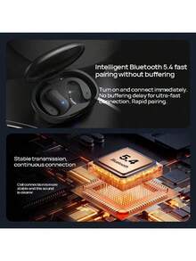 PHILIPS Audífonos acústicos abiertos TAT2739. Larga duración. Conexión instantánea. Respuesta precisa. Llamadas HD. Batería de larga duración. Gran autonomía. Color negro.