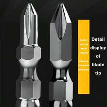 Uma Broca de Alta Qualidade com Alta Dureza e Alto Torque Diretamente da Fábrica, com Torque de Até 35 Nm e 5 Tamanhos para Escolher, Adequada para Manutenção de Móveis e Eletrodomésticos, Reparo de Equipamentos Elétricos e Maquinário de Construção