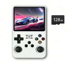 R36S Portable Retro Handheld Game Console, 3.5" IPS HD Screen, Linux System, 128GB Preloaded 40000+ Classic Games, Dual Joysticks, Long Battery Life, Perfect Gift For Adults & Teenagers - 彩色 - 查看 17