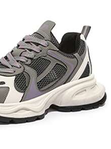 CAMEL CROWN أحذية الأب، أحذية رياضية نسائية جديدة للخريف بسُمك في القاع، أحذية كاجوال وركض عصرية للنساء