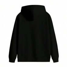 Vintage Sport Teams Collection Unisex Crewneck Black Hoodie, Graphic Team Collection Hoodie, Gift For Fans-New Arrivals For Autumn/Winter: Unisex Relaxed-Fit Cotton-Blend Long-Sleeve Hooded Sweatshirt - 內布拉斯加州 - 查看 5