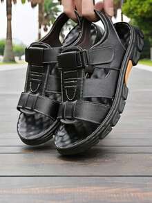 Men Sport Sandals - 黑色 - 查看 5
