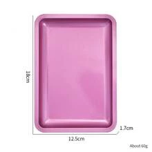 Tattoo Artist Tray - Tattoo Storage Tray, Colorful Metal Tray, Used For Holding Tattoo Ink Cups, Brushes And Tools, Keep Tattoo Workspace Organized, Tattoo Accessories - Multicolor - View 10