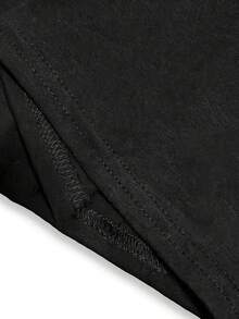 Men's Homies Cartoon Graphic T-Shirt - Comfy Cotton Crew Neck, Short Sleeve, All-Season Casual Wear, Black With Colorful Print, Machine Washable - 黑色 - 查看 4