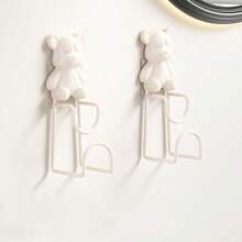 1 Gancho plegable para colgar en la pared, resistente a la oxidación - Sin necesidad de taladro, ahorra espacio, estante orgánico para toallas, cestas, etc. en el baño, diseño de almacenamiento moderno para el baño, gancho práctico