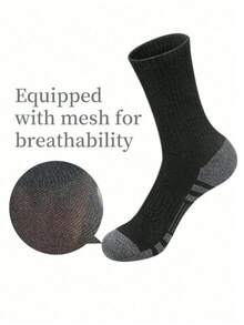 2/5/10/20 Pairs Of Men's Striped Print Mid-Calf Socks, Spring And Summer Set, Casual And Comfortable Socks, Suitable For Daily Wear, Simple Men's Socks Suitable For All Seasons, Sports Simple Style Mid-Calf Socks, Fall