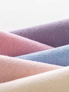 5 Pairs Girls' Colorful Striped Crew Socks (Ages 3-12) - Soft, Comfortable And Versatile Mid-Calf Socks For Girls, Suitable For Sports, Travel And Daily Wear