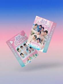 92pcs Banpresto 60 High-Definition Photo Cards + 32 Stickers, Lemo Cards, Card Collection, Fan Collectibles, Souvenirs, Movie Fan Merchandise, Christmas Gift - Multicolor - View 3
