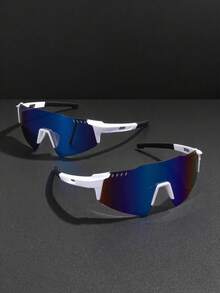 2pcs/1pc Southeast Asian Cycling Goggles, Sports Fashion Glasses, Anti-Wind - Gradient - View 25