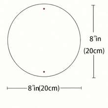 .8-Inch Zen Spa Round Metal Wall Art - Metal Sign Kitchen, Bedroom, Bar Decoration - Unique Design, Easy To Hang - Choice Home, Office Or Gifts, Room Decor, Random Style, Home Decor, Room Decor, Wall Decor Birthday Graduation - Multicolor - View 3