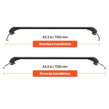 Roof Rack Cross Bars, Universal Fit For Naked Roofs Without Raised Rails/Flush Rail/Black Moldings, 165 LBS Capacity, Lockable Heavy Duty Aluminum Crossbar Racks Roof Rail Rooftop Luggage Canoe - 48英吋 - 查看 10