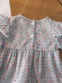 3 件套女婴公主风格长袖可爱服装套装，上衣，裤子和头带，春秋 - 彩色 - 查看 8