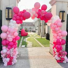 50/100 件简约婚礼装饰气球，5/10 英寸气球套装，适用于生日、婚礼、订婚、户外拍照、迎婴派对、农场、气球拱门、迎婴派对、单身派对、性别揭晓、圣诞节、DIY 装饰