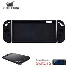 Funda protectora de silicona DATA FROG para la consola de juegos Switch 2, estuche de agarre cómodo, accesorios para el controlador de juegos - multicolor - Ver 1