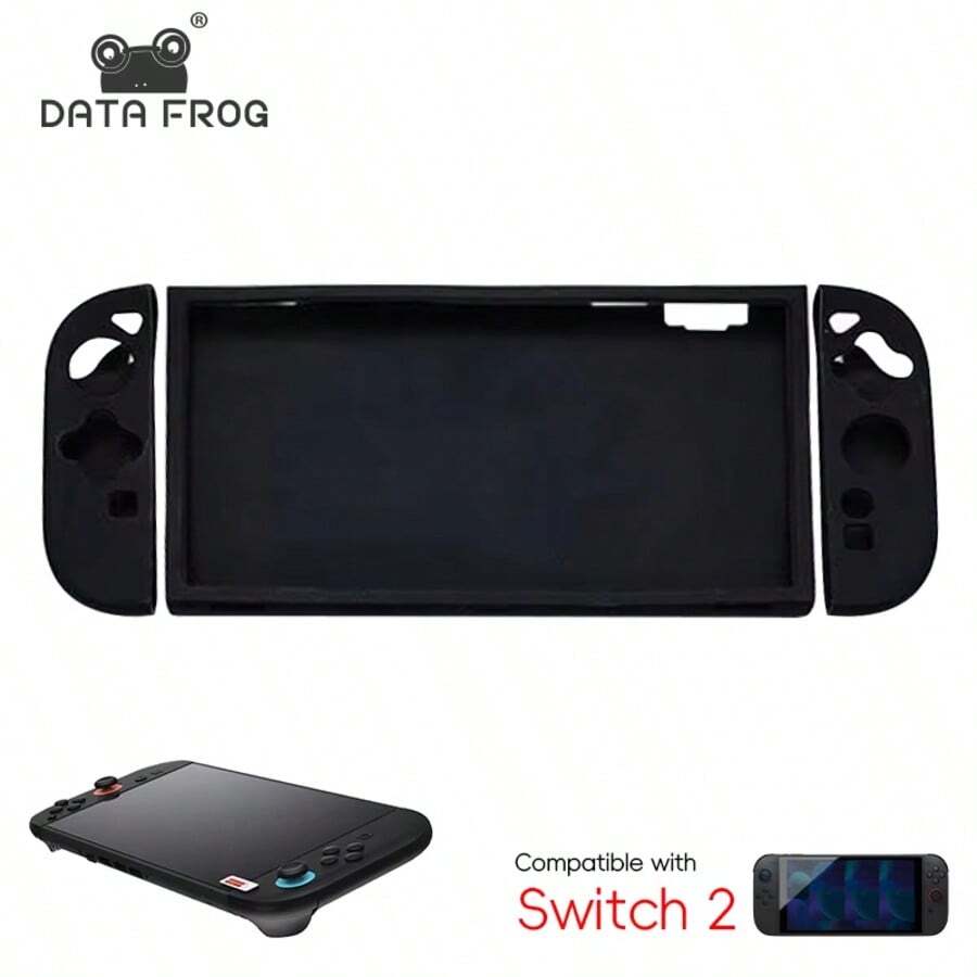 Funda protectora de silicona DATA FROG para la consola de juegos Switch 2, estuche de agarre cómodo, accesorios para el controlador de juegos - multicolor - Ver 1