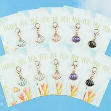 1pc/4pcs/5pcs/10pcs Ocean Themed Hugging Cards, Ocean Keychains, Ocean Thank You Cards, Shark, Manta Ray, Seahorse, Whale, Starfish, Shell Pendant Decorations For Wallet, Backpack, Car Keys, Best Gifts For Ocean Lovers On Teacher's Day, Graduation, Birthday, Wedding, Bachelorette Party, Easter, Mother's Day, Father's Day Bag Accessories Lanyards With Id Holder Car Accessories Bag Charms - Multicolor - View 23