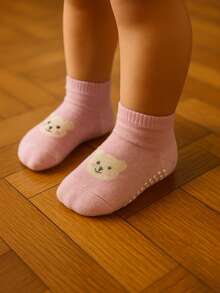 Kit 6 Pares de Meias Infantil + Relógio - Menina - Visão 4