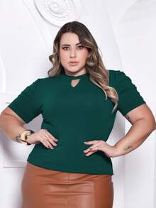Women T-Shirts - Army Green - View 3