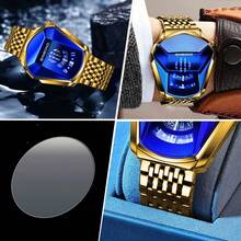 POEDAGAR New Men's Watch Fashion Luxury Creative New Concept Luminous Calendar Waterproof Small Tripod Quartz Watch Watches For Man Dad Brother Partners Birthday Holidays Exam Back To School Essentials Japan Quartz Movement - Premium Built-In Ultra-Long Battery Life - 彩色 - 查看 2