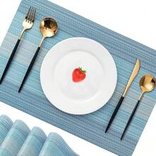Washable Vinyl Placemats Set Of 4 For Indoor/Outdoor Use - D-ocean Geode - View 8