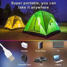 Luces LED Blutooth 40M, Cozylady Tiras LED RGB 5050 Inteligentes, Luz LED Sincronizar con Music, Control Remoto IR de 44 Teclas + Control App, para Cuarto, Bar, DecoracióN de Interior (40M-2 Rollos) - 5 m/16,4 pies (USB) - Ver 2