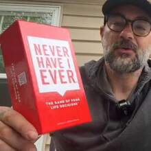 Super Caixa 10,5cm*19,5cm" Nunca Tive | Edição Clássica Jogos de Bebida para Festas de Adultos, Natal, Halloween, Ação de Graças, Dia dos Namorados, Dia das Mães, Réveillon