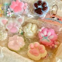 1/3/6个装高品质慢回弹超柔软捏捏乐，减压玩具，生日、节日、圣诞节完美礼物