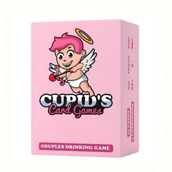 Cupid Card Game - Couples Drinking Games For Adult Date Night - Bedroom Games For Couples - Valentine's Day Gift Ideas - Family Games - Fun Games