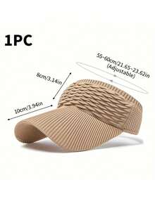 Ladies' Sports Outdoor Sun Hat, Suitable For Golf Summer Sun Shading, Beach Tennis Wide Brimmed Hat, Ladies' Hat