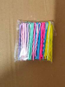 100 Piezas/50 Piezas Pasadores de Pelo para Mujer en Caja, Pinzas de Acero de Colores, Chucks de Línea Ondulada, Conjunto de Tocado, Pinzas Pequeñas, Pinzas para Flequillo Roto de Niñas, Pasadores de Pelo, Pinzas Superiores, Pinzas de Borde, Pinzas de Garra, Ganchos para el Cabello, Pasadores de Pelo, Accesorios para el Cabello