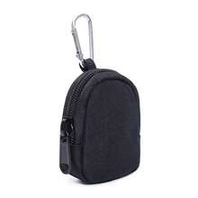 1pc Zipper Canvas Case For Airpods, Multi-Functional Storage Bag, With Buckle Easy Carry, With Innser Small Bag Storage Charging Cable Eartips Etc,