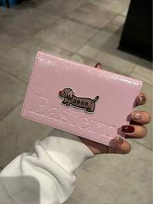 Estuche de pasaporte con diseño lindo de Dachshund, organizador de documentos de viaje multifuncional y compacto - Multicolor - Ver 5
