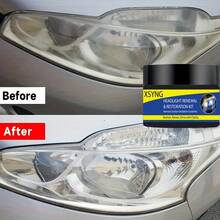 Car Headlight Renovation And Maintenance Cream, Headlight Gloss Paste, Yellowing Atomization Treatment