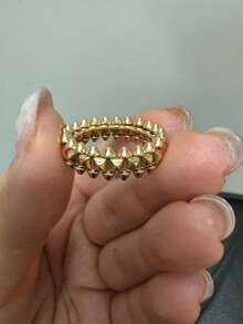 Stainless Steel Creative Geometry Rivet Rings For Women Men Smooth Wide Ring Wedding Exquisite Classic Punk Jewelry Gift 2025 ﻿