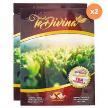 te divina  2 sobres  natural organico original con hologramas