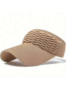 Ladies' Sports Outdoor Sun Hat, Suitable For Golf Summer Sun Shading, Beach Tennis Wide Brimmed Hat, Ladies' Hat