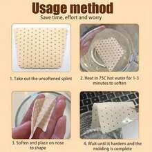 1PC Thermoplastic Nose Splints Secure Nose External Support Protector For Men Women Day And Night Use