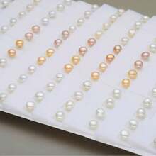 2pcs 925 Sterling Silver Natural Freshwater Pearl Baroque Style Elegant Earrings, Suitable For Women To Wear At Banquets, Jewelry Gift