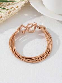 1pc Chain Bracelet, Versatile European And American Style, Suitable For Women's Daily Wear - Bracelet - View 7