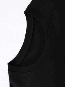Ladies' T-shirt, printed with "Black is like my soul", casual round neck, 100% cotton T-shirt, slightly elastic, 220g ladies' short sleeves, regular version, suitable for all seasons, classic holiday gift T-shirt. - Negro - Ver 3
